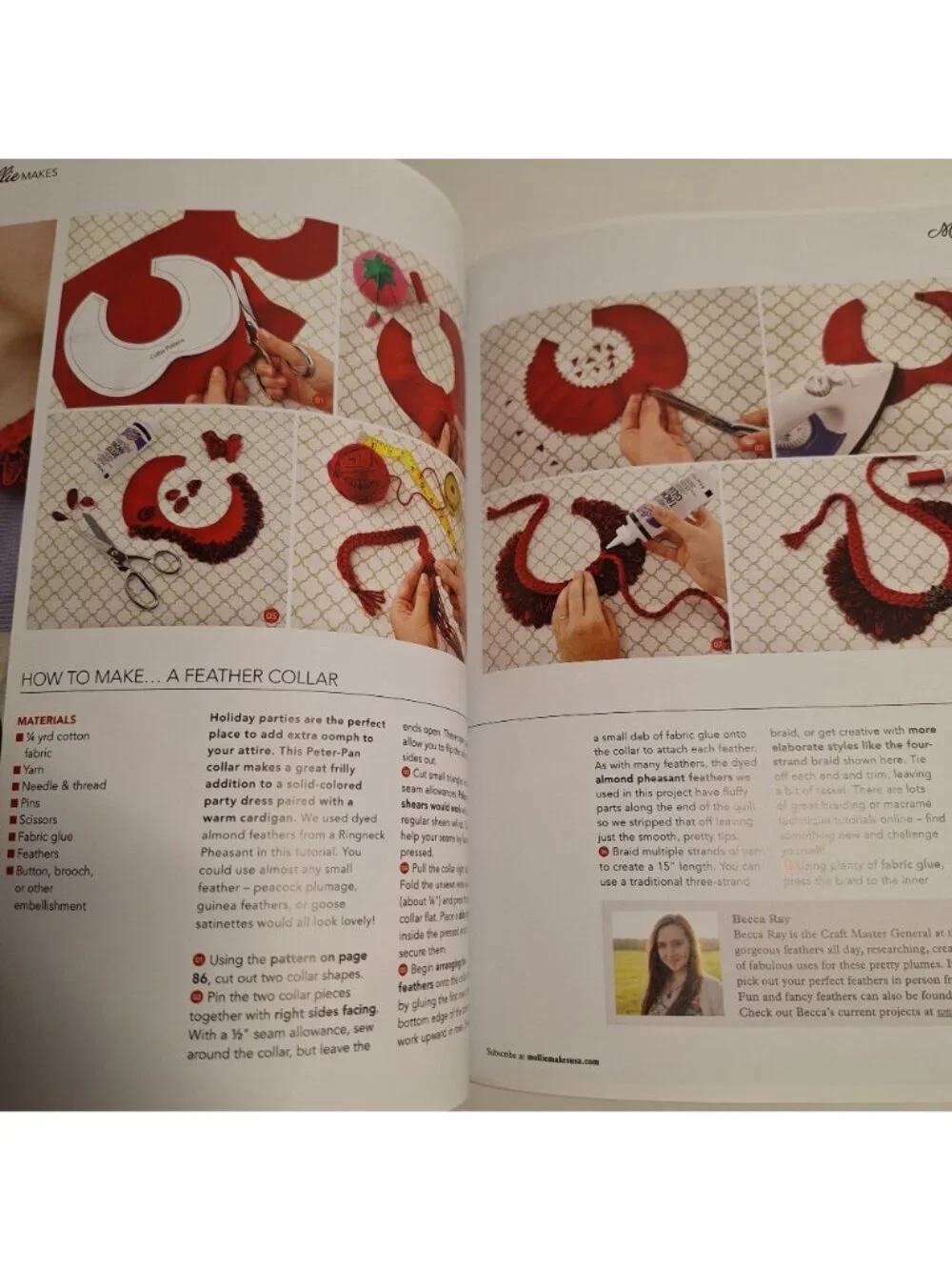 Mollie Makes Issue 7 December 2014 UK Magazine US Edition Winter Maryanne Moodie